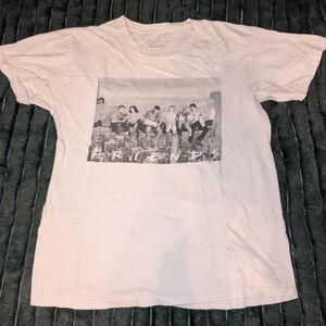 Friends White Graphic T-Shirt with Friends Print